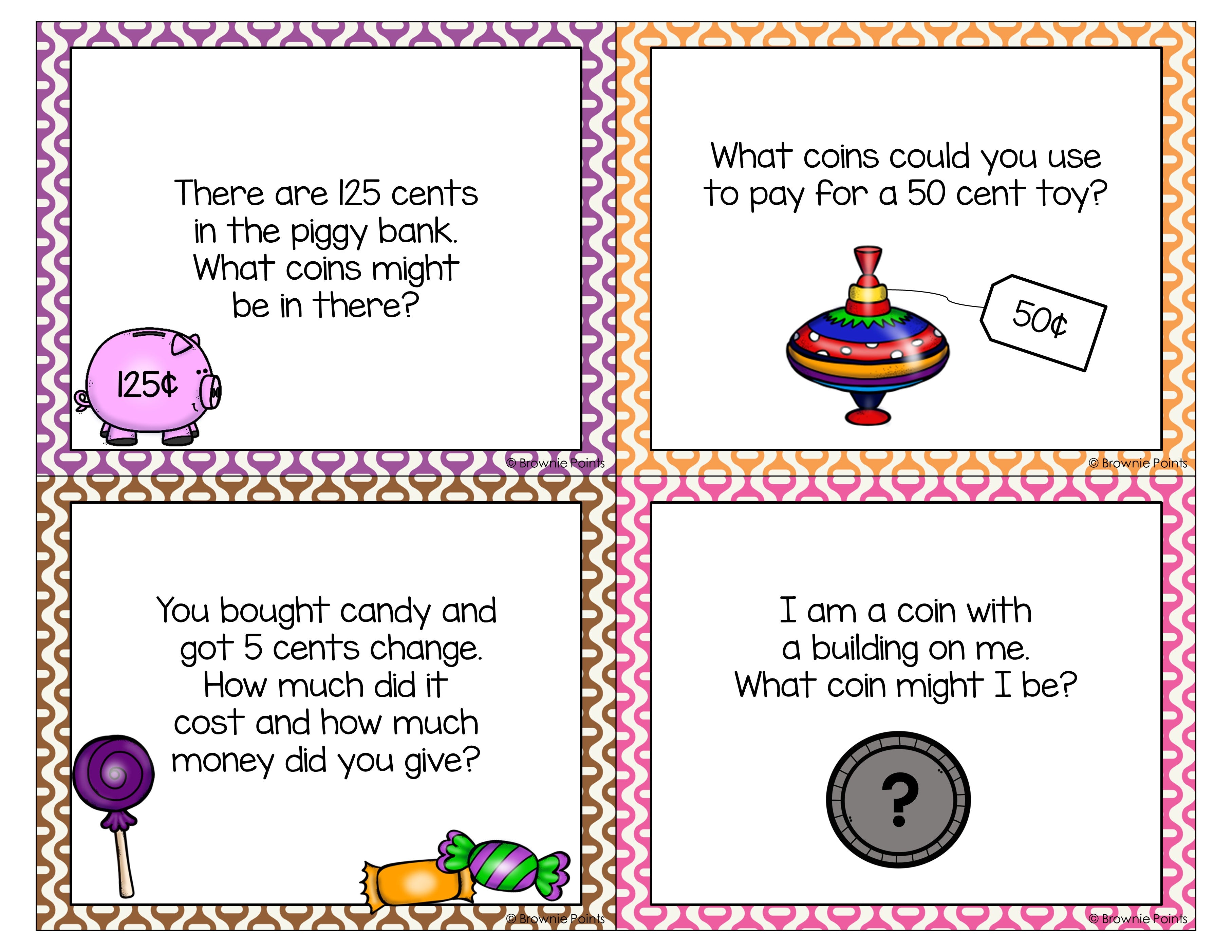 Canadian Money – Brownie Points Teaching Shop