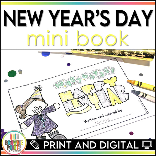 New Year's Day Mini Book