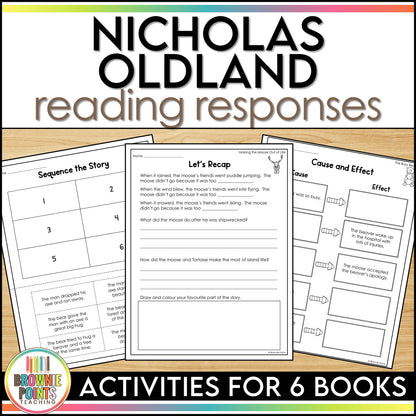 Nicholas Oldland Author Study