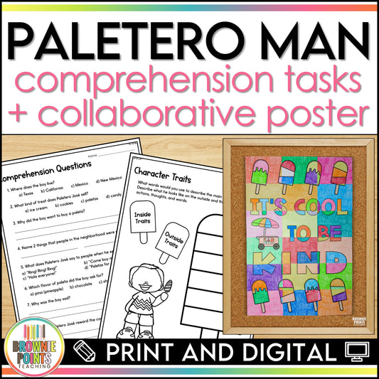 Paletero Man - Comprehension Activities