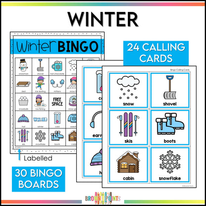 Seasons Bingo Games Bundle