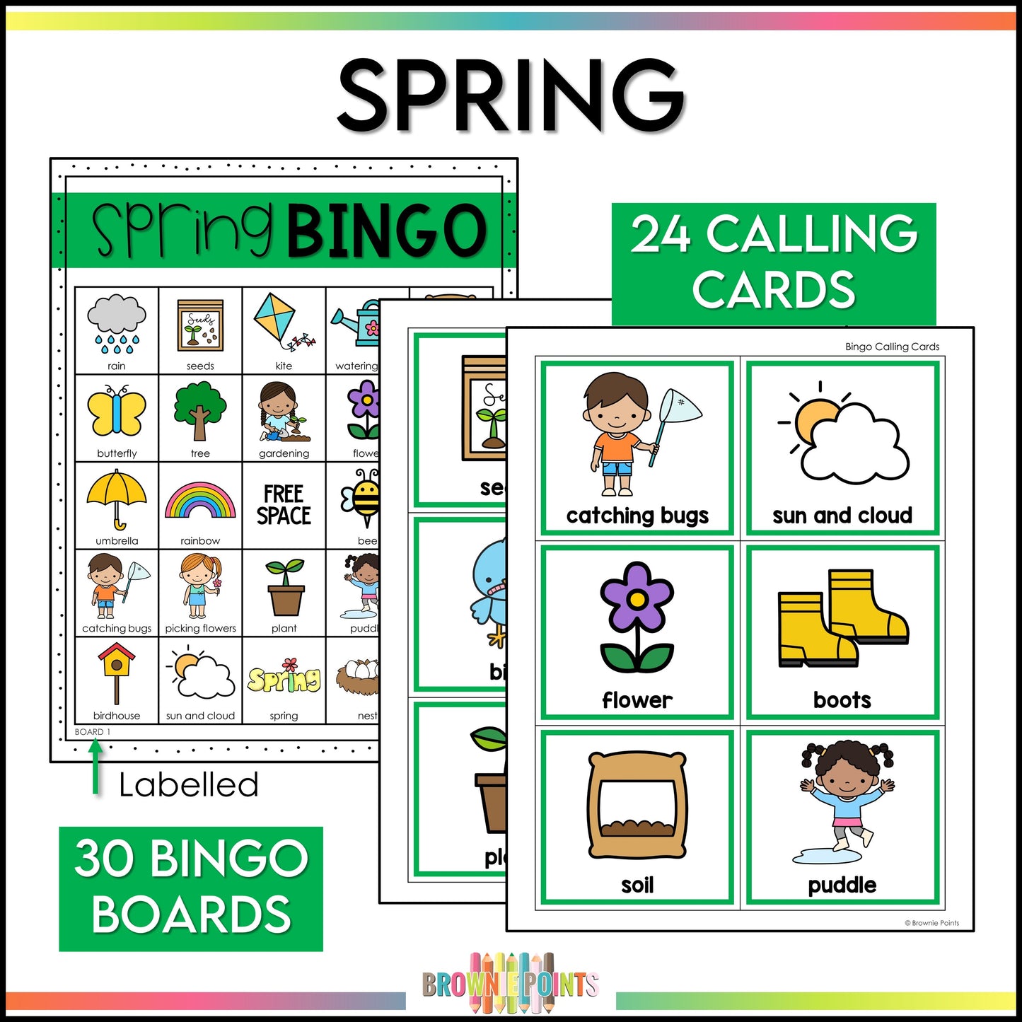 Seasons Bingo Games Bundle