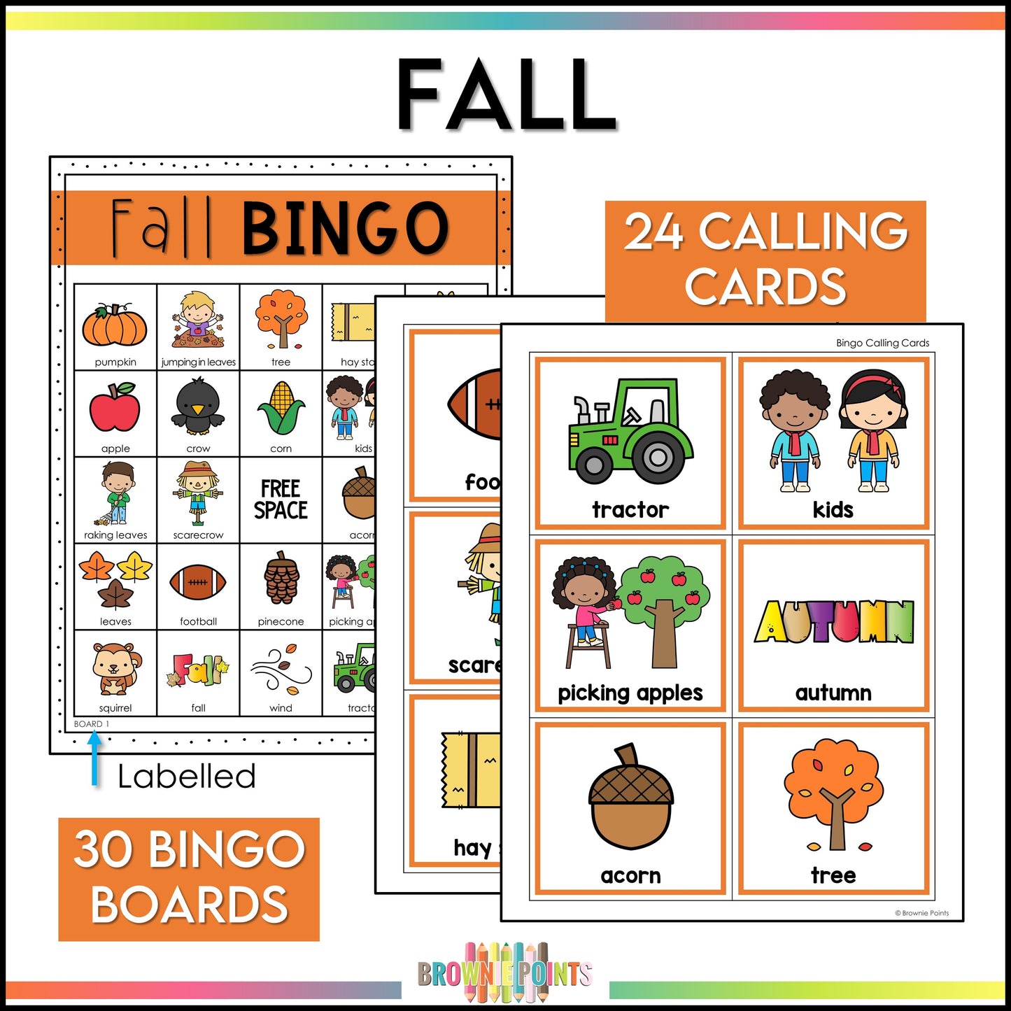 Seasons Bingo Games Bundle