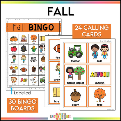 Seasons Bingo Games Bundle