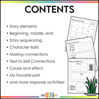 Seven Special Somethings: A Nowruz Story - Comprehension Activities