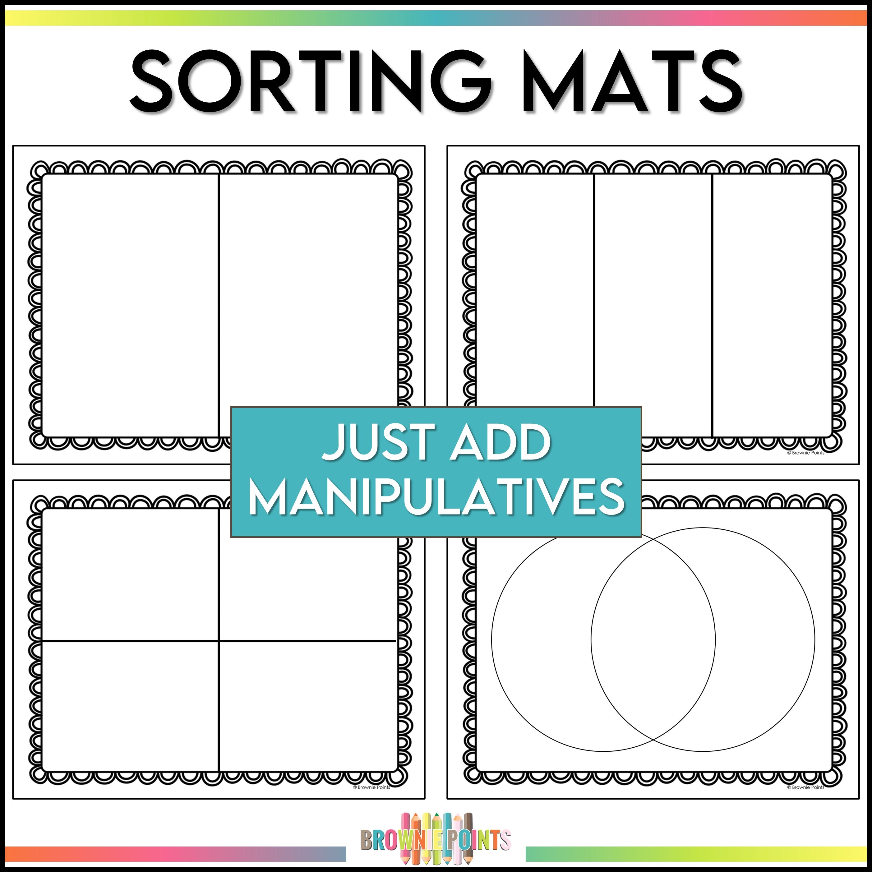 Sorting Attributes Sorting by Attributes – Brownie Points Teaching Shop