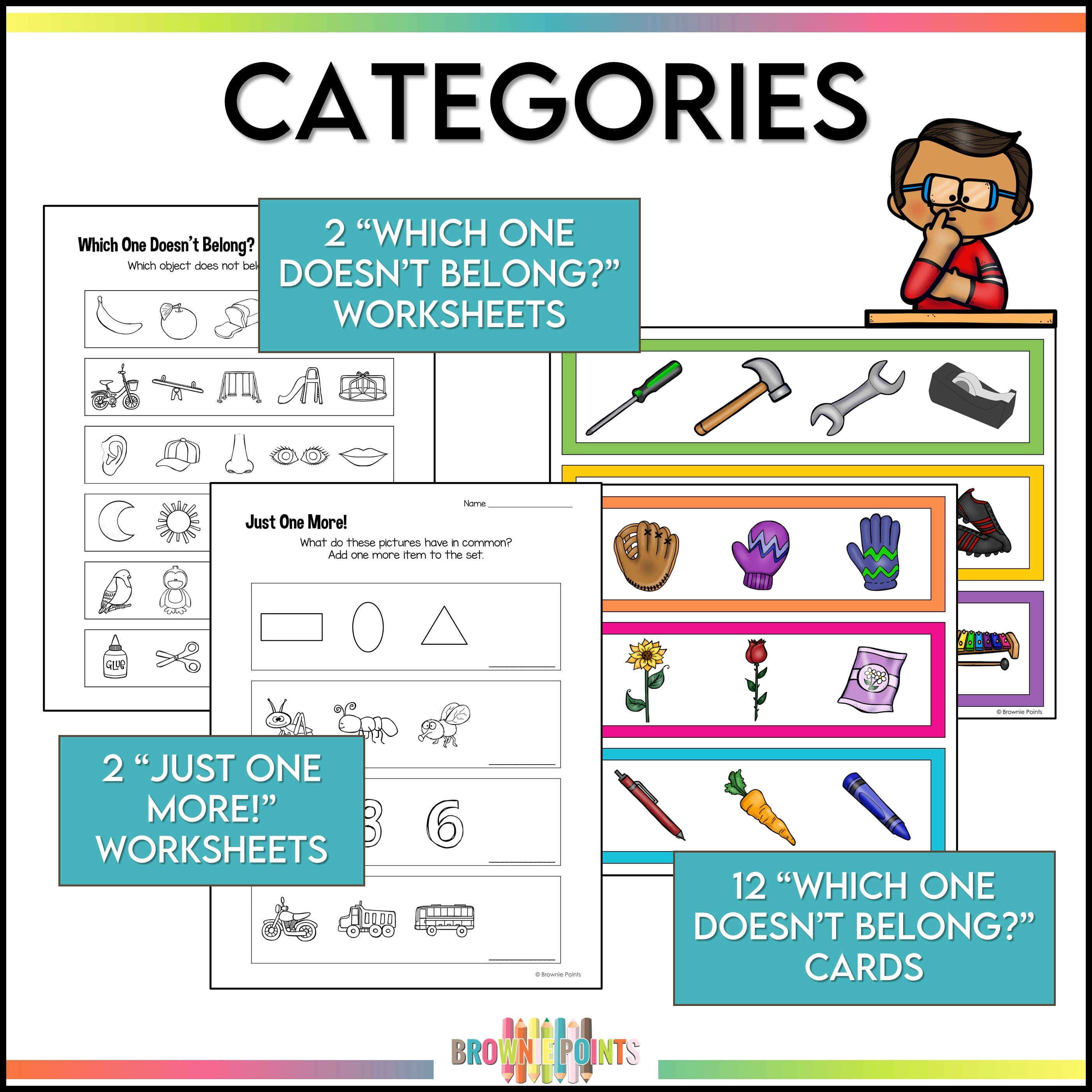 Sorting Attributes Sorting by Attributes – Brownie Points Teaching Shop