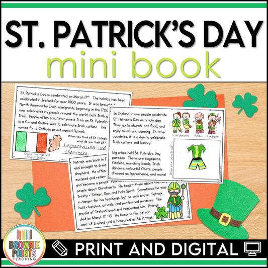 St. Patrick's Day Mini Book