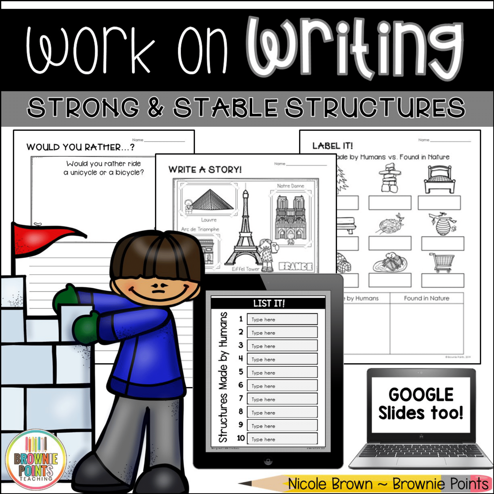 Work on Writing - Strong and Stable Structures – Brownie Points ...