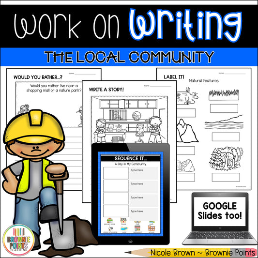 Work on Writing - The Local Community