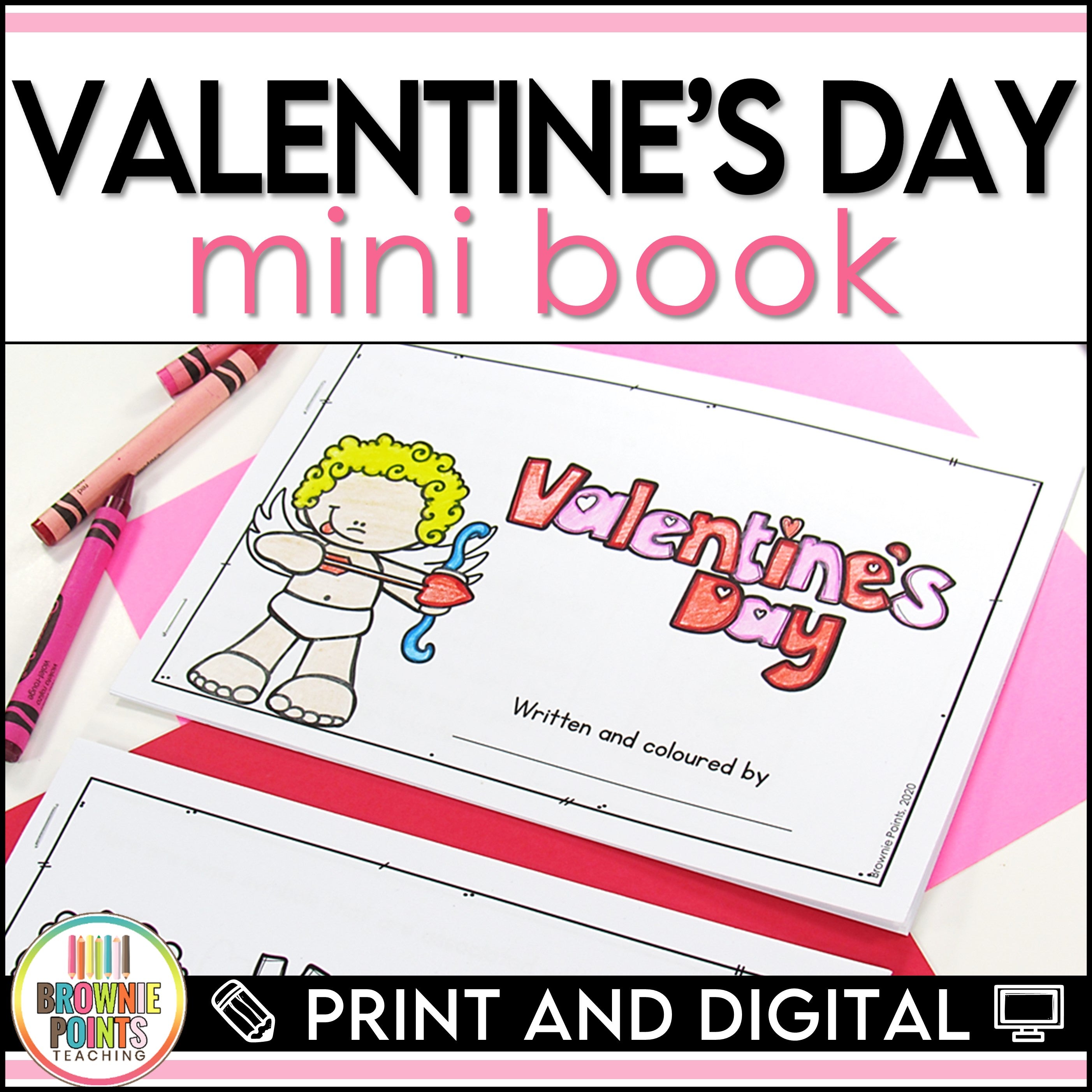Valentine's Day Mini Book – Brownie Points Teaching Shop