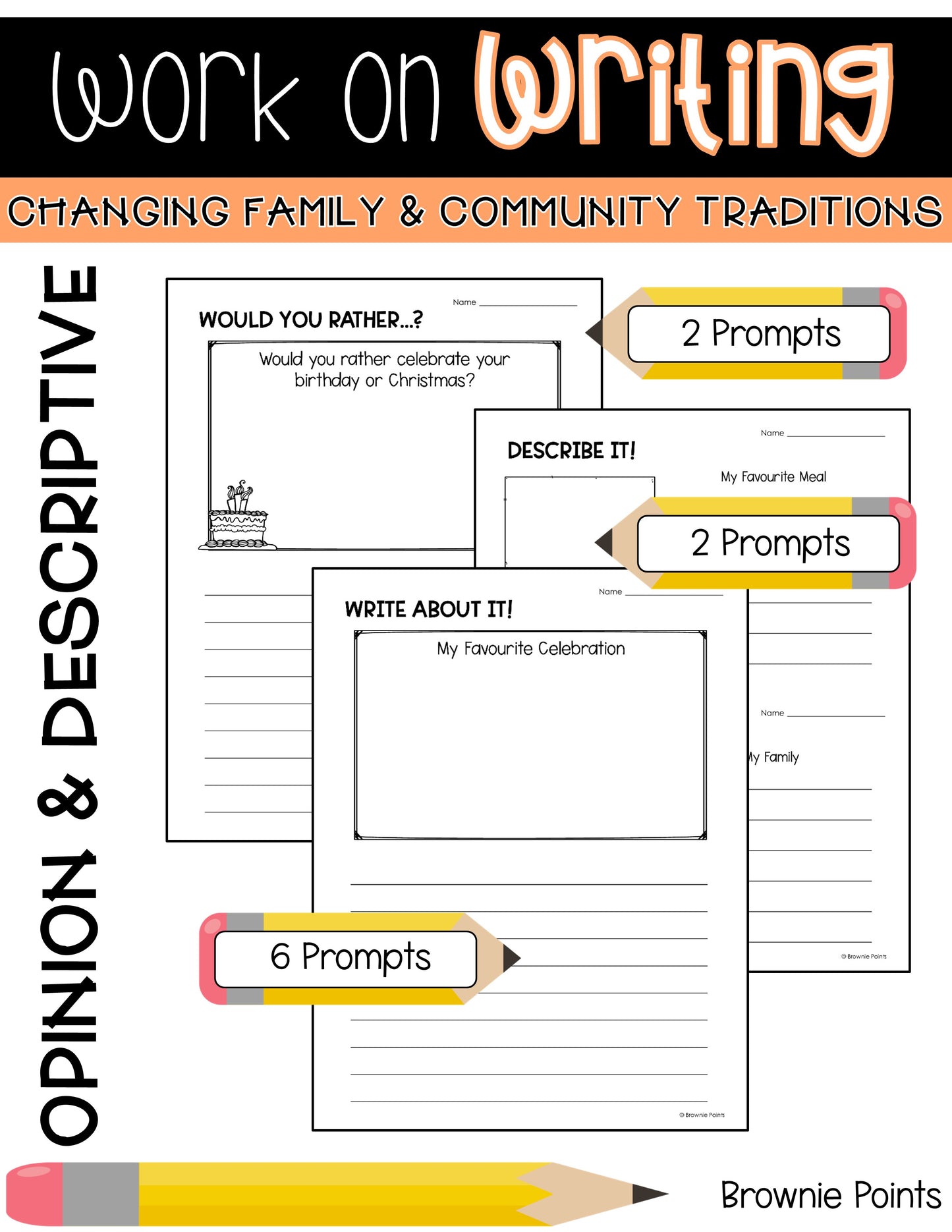 Work on Writing - Changing Family and Community Traditions