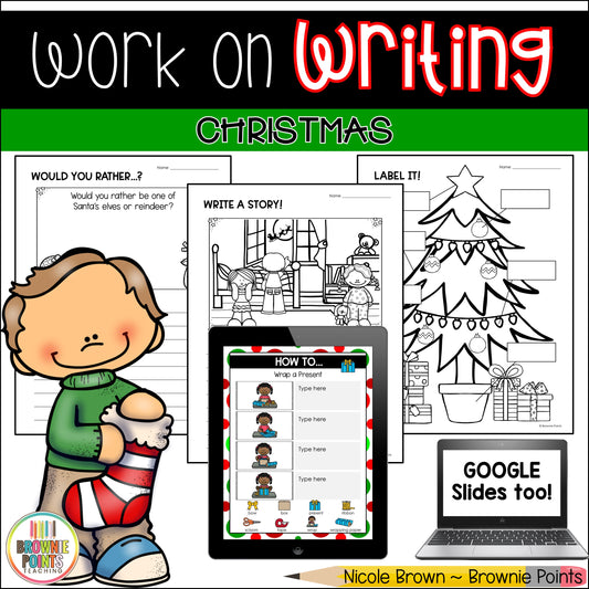 Work on Writing - Christmas