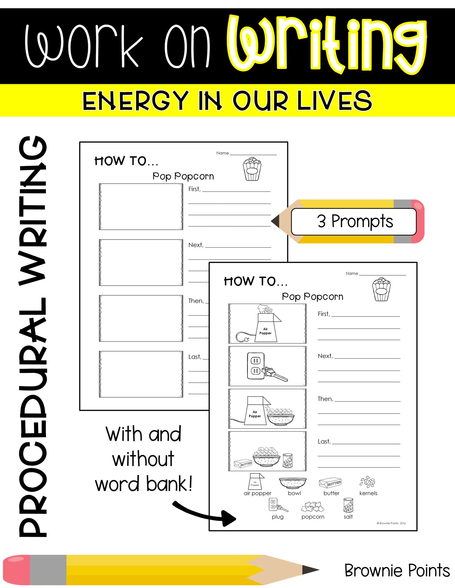 Work on Writing - Energy In Our Lives