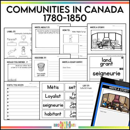 Work on Writing - Grade 3 Ontario Curriculum Bundle