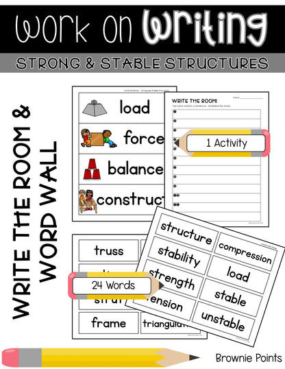 Work on Writing - Strong and Stable Structures